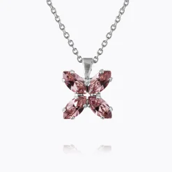 Online Crystal Star Necklace Halsband