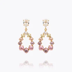 Best Sale Delia Earrings/Pastel Rainbow Combo Örhängen