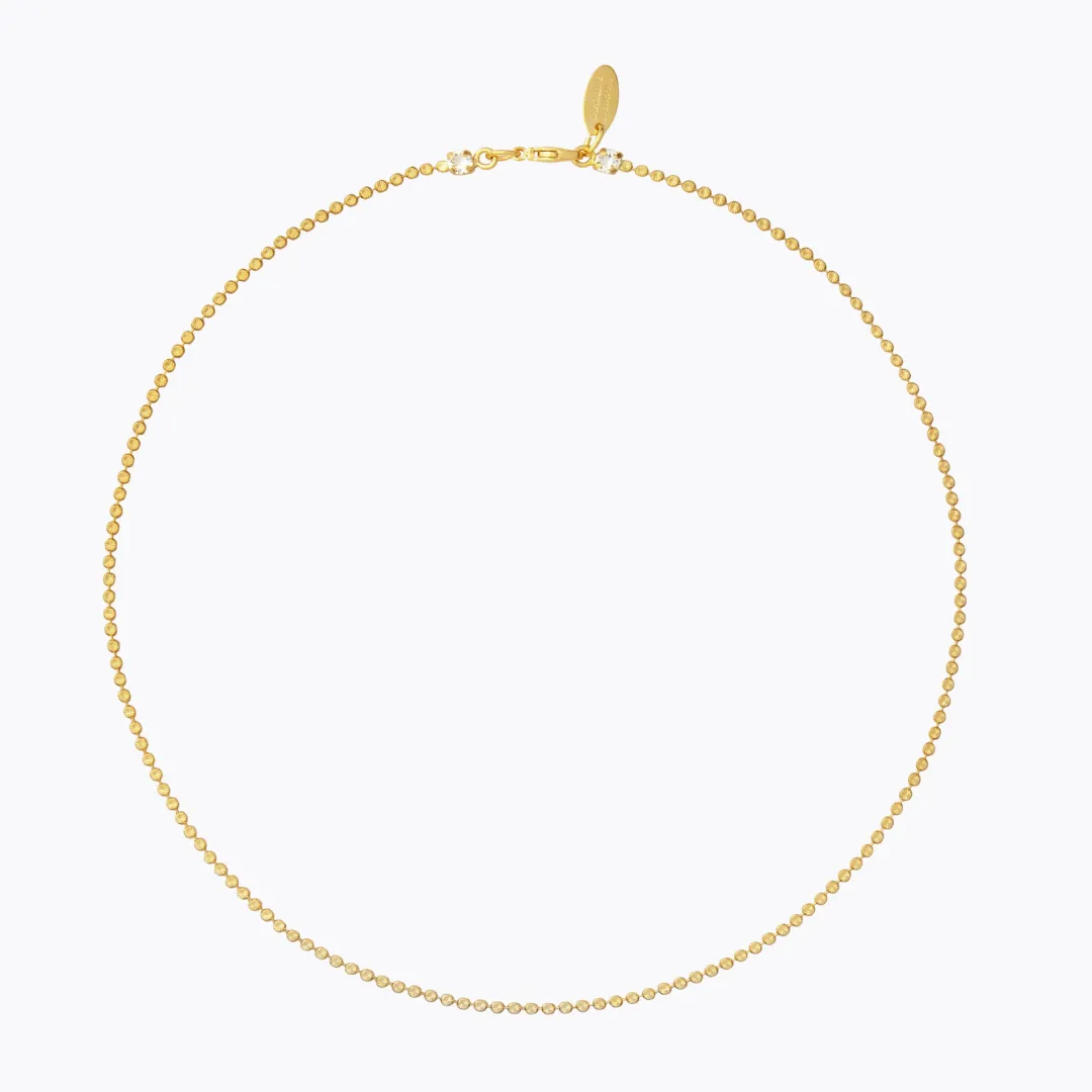 Fashion Diamond Long Chain Halsband