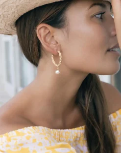 Flash Sale Elena Earrings/Pearl Örhängen