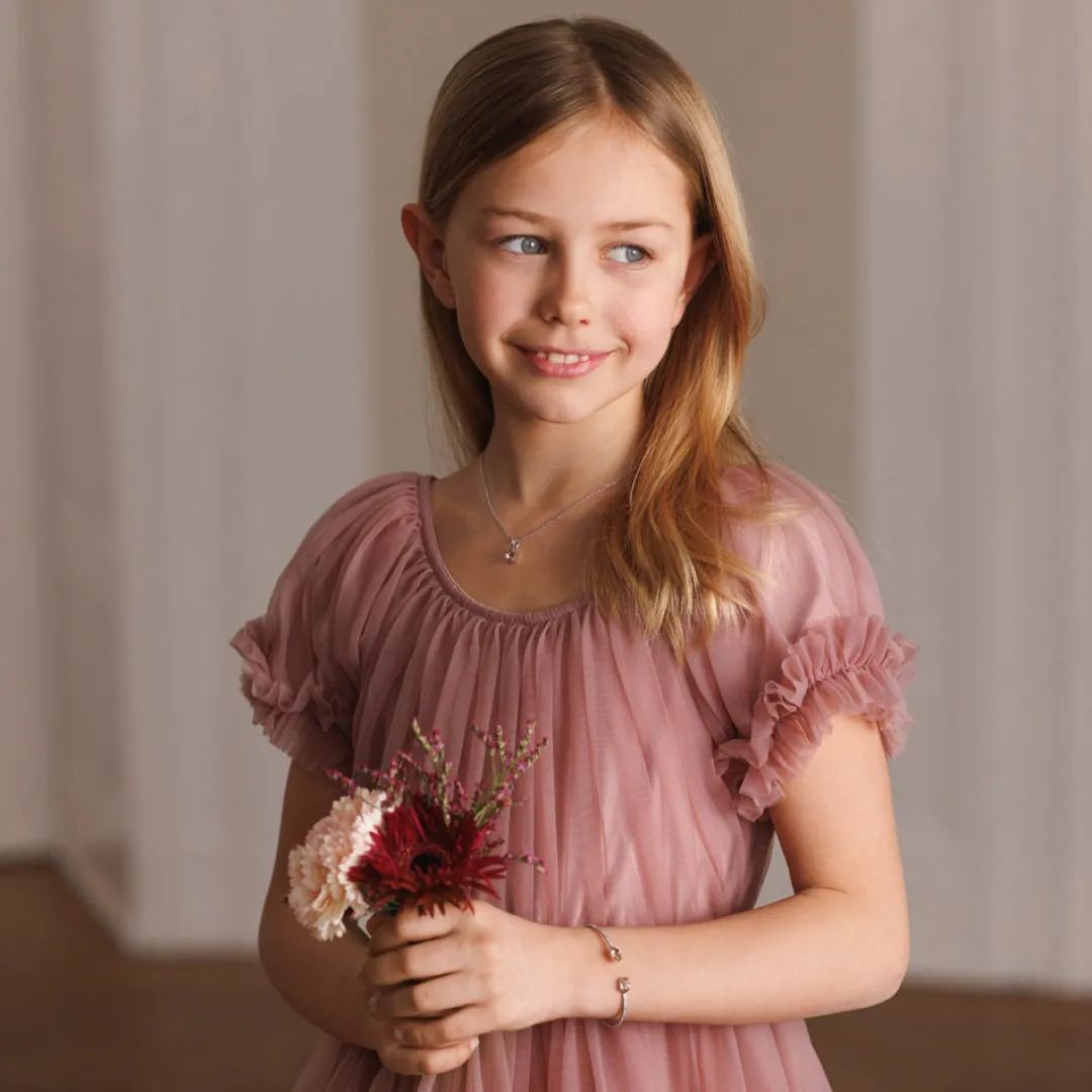 Best Sale Flower Girl Bracelet/Vintage Rose (Children Size) Armband