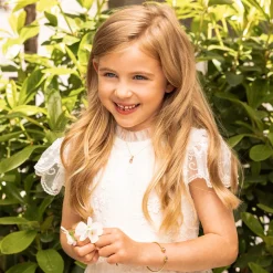 Cheap Flower Girl Necklace/Crystal (Children Size) Halsband