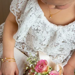 Cheap Flower Girl Necklace/Crystal (Children Size) Halsband