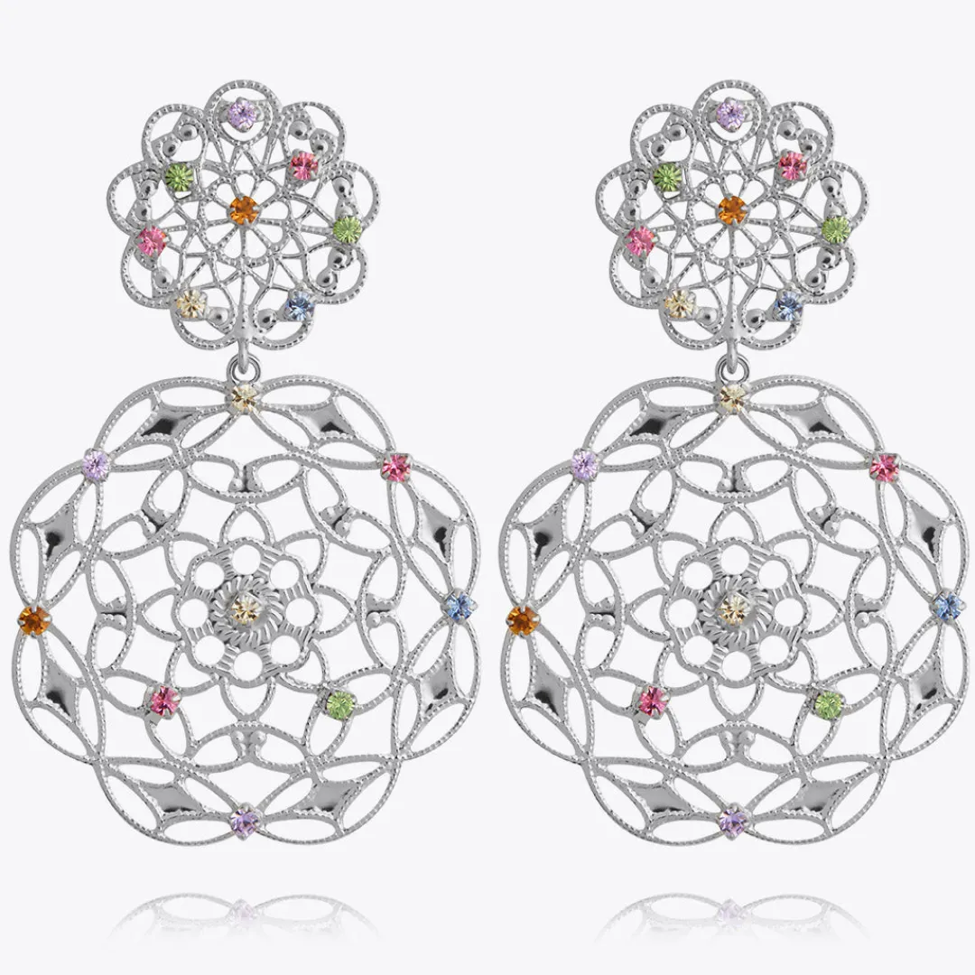 Online Gardenia Earrings/Rainbow Combo Örhängen