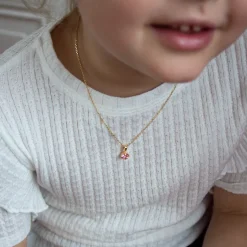 Discount Girls Necklace/Light Rose (Children Size) Halsband