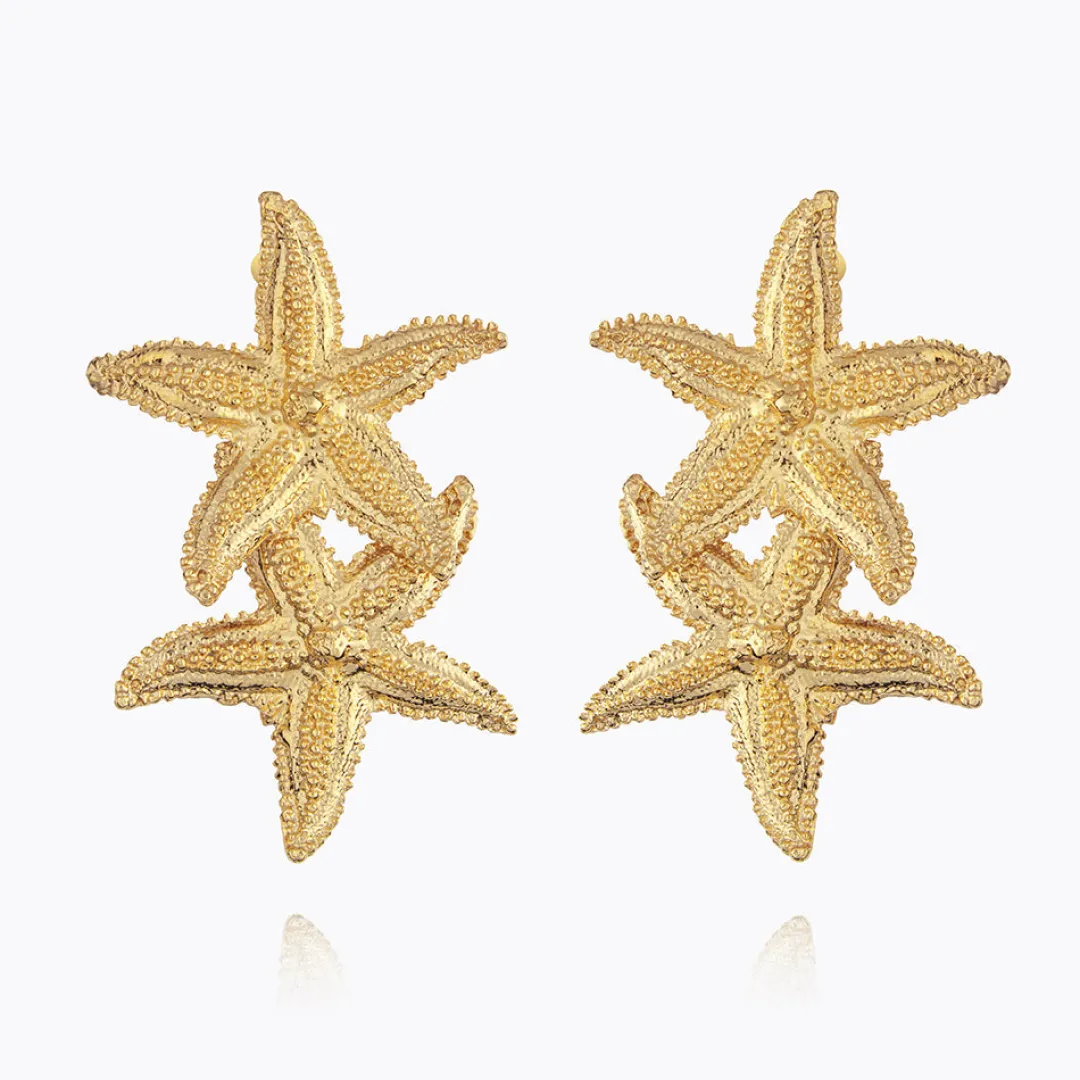 Flash Sale Grande Sea Star Earrings Örhängen