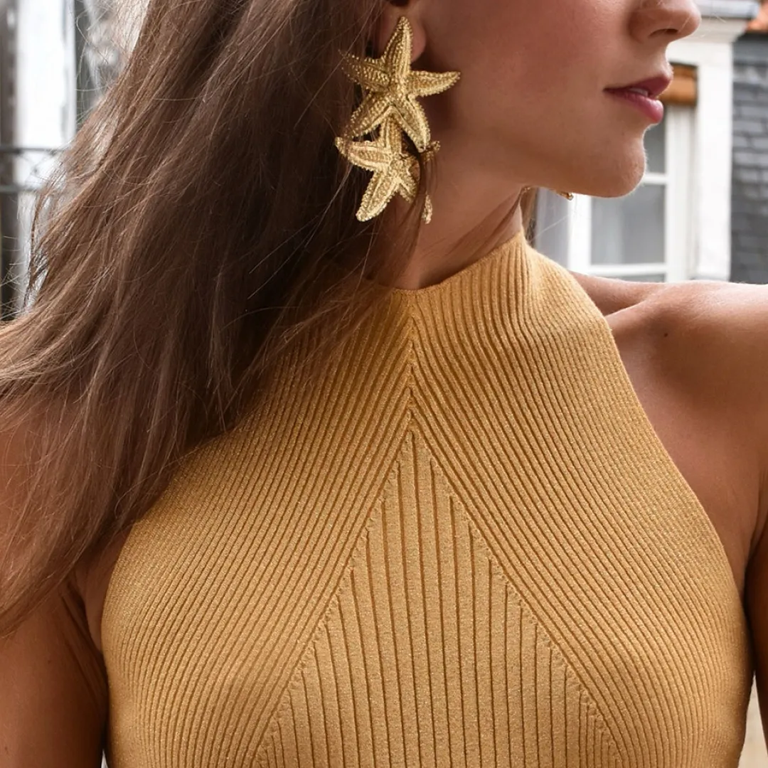 Flash Sale Grande Sea Star Earrings Örhängen