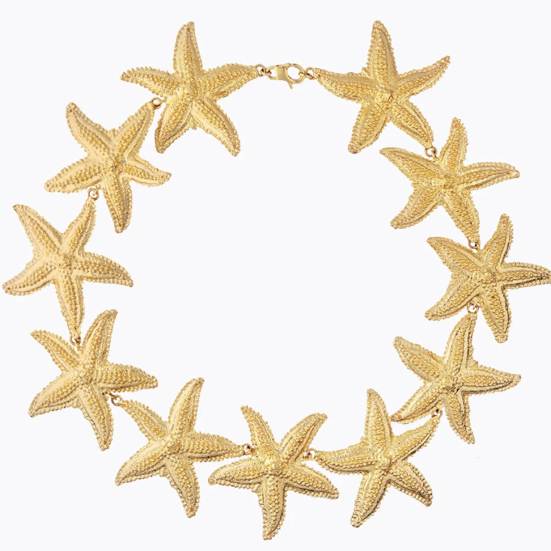 Hot Grande Sea Star Necklace Halsband