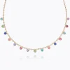 Hot Lily Necklace/Rainbow Combo Halsband
