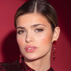 Store Lydia Long Earrings Örhängen