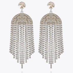 Store Melinda Earring/Golden Shadow + Vintage Rose Örhängen