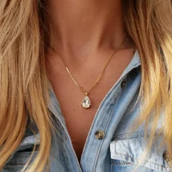 Flash Sale Mini Drop Necklace Halsband