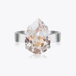 Hot Mini Drop Ring Ringar