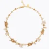 Sale Mini Noora Necklace/Topaz Combo Halsband