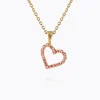 Best Mini Sweetheart Necklace/Light Rose Halsband