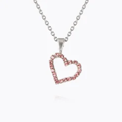 Best Mini Sweetheart Necklace/Light Rose Halsband