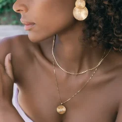 Hot Odessa Necklace/Crystal Halsband