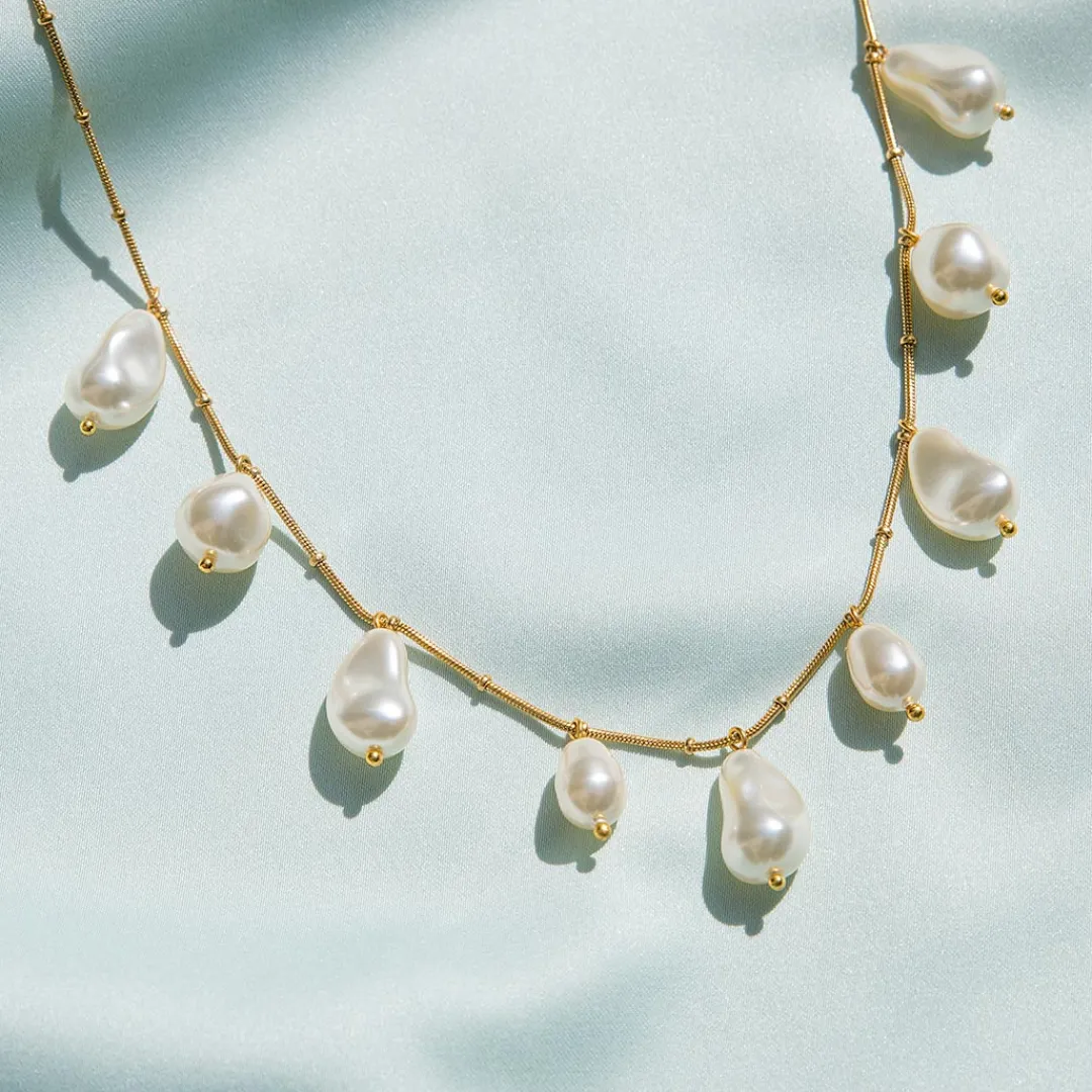 Best Sale Olympia Necklace/Pearl Halsband