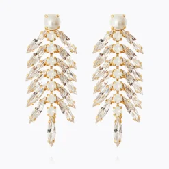 Flash Sale Pearl Feather Earrings (Limited Edition) Örhängen