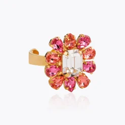 New Peony Ring/Coral Combo Ringar
