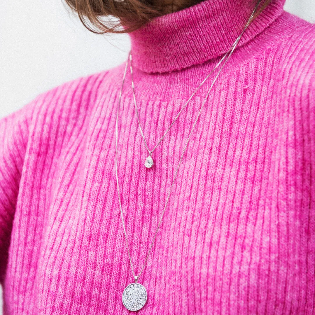 Fashion Petite Drop Necklace Halsband