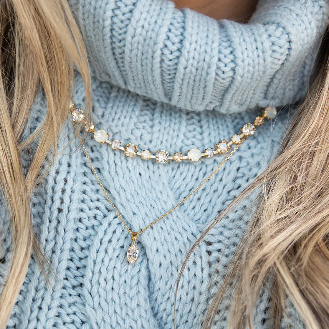 Flash Sale Petite Navette Necklace Halsband