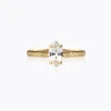 Outlet Petite Navette Ring/Crystal Ringar