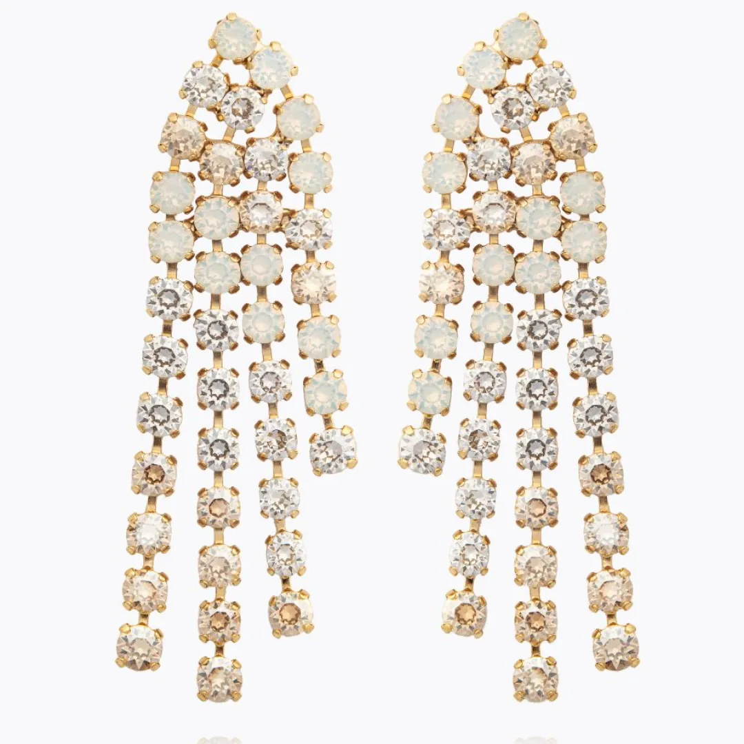 Online Rosanna Earrings/White Combo Örhängen