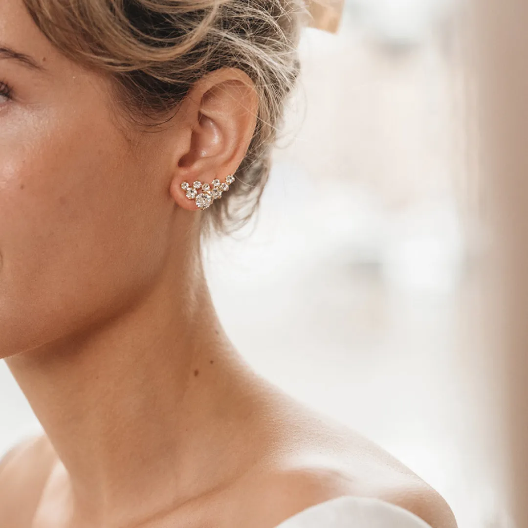 Sale Stardust Earrings/Crystal Örhängen