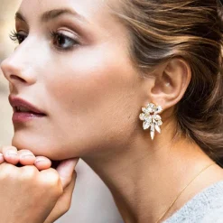 Cheap Talia Earcuffs/Crystal Örhängen