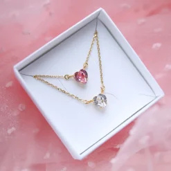 Sale Valentina Necklace/Crystal Halsband